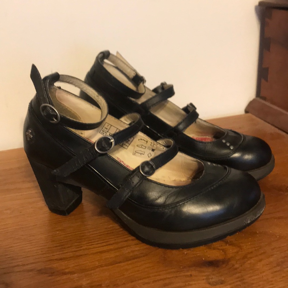 RARE Dr Martens Nadia Three Strap high heels US 9 - Picture 2 of 8